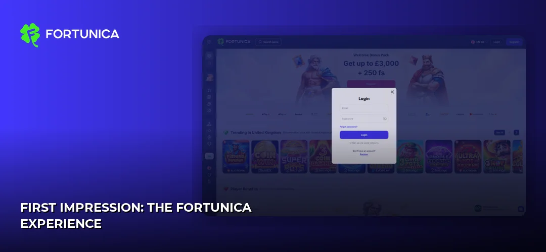 First impression: the Fortunica experience